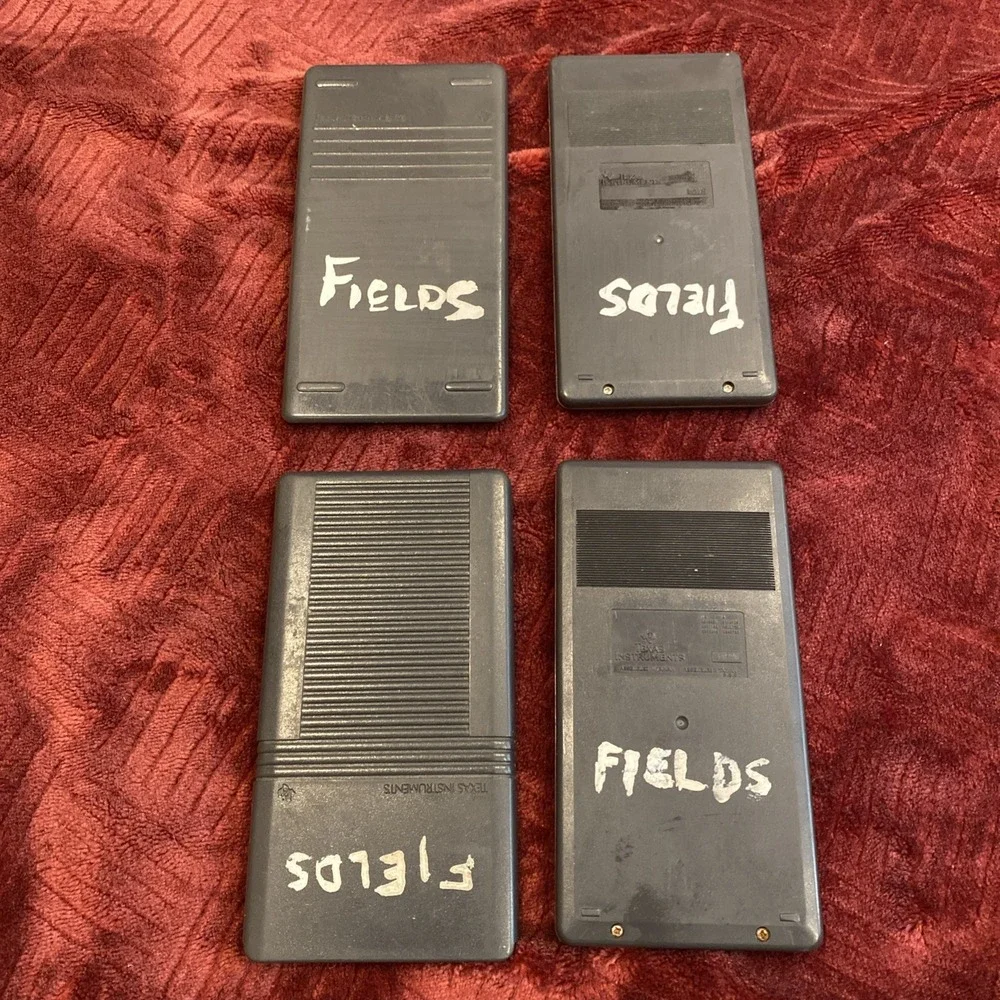 (2) Texas Instruments‎ TI-34 Scientific Solar Calculator w/ Cover